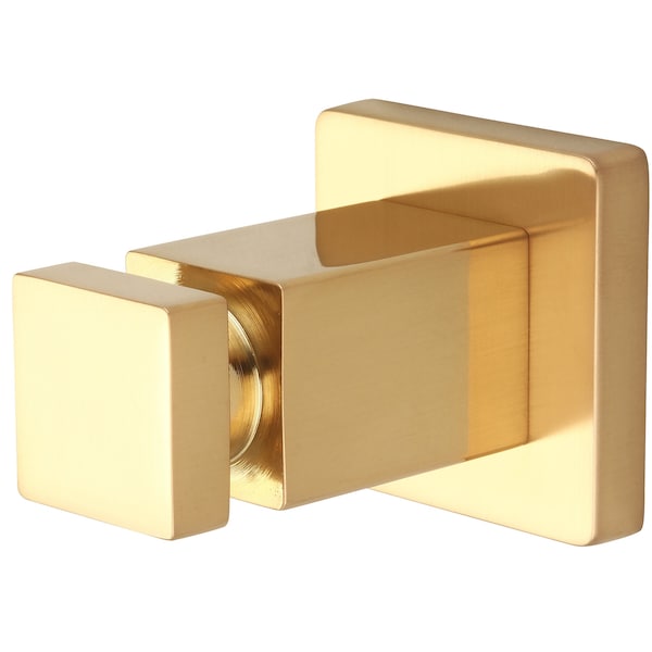 Pioneer Industries Robe Hook in PVD Brushed Gold 7MO033-BG - main
